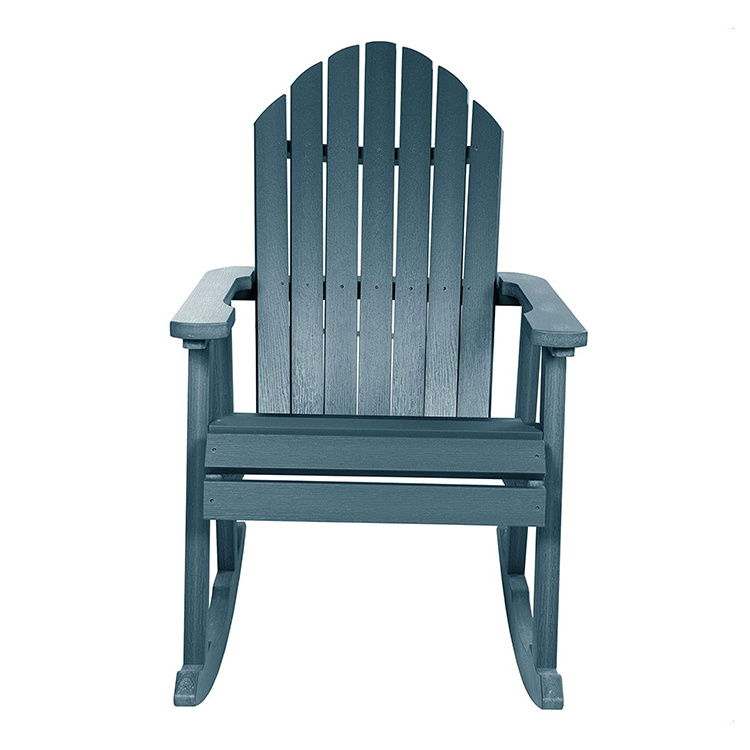 DU'S Modern wooden Rocking chair Outdoor furniture Garden Rocking Chair Courtyard armchair casual