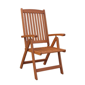 DU'S Folding armchairs Wooden garden chairs Outdoor furniture suitable for patio balconies