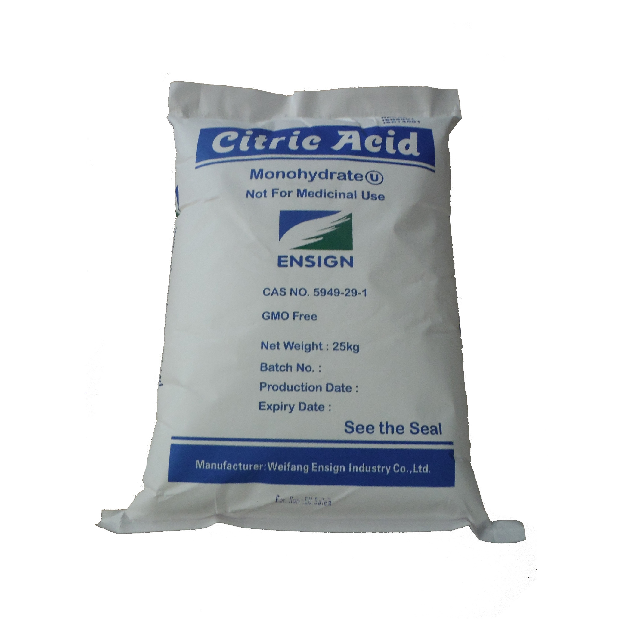 Citric Acid Monohydrate e330 food grade 25kg CAS 77-92-9 Citric Acid Anhydrous Sodium Citrate