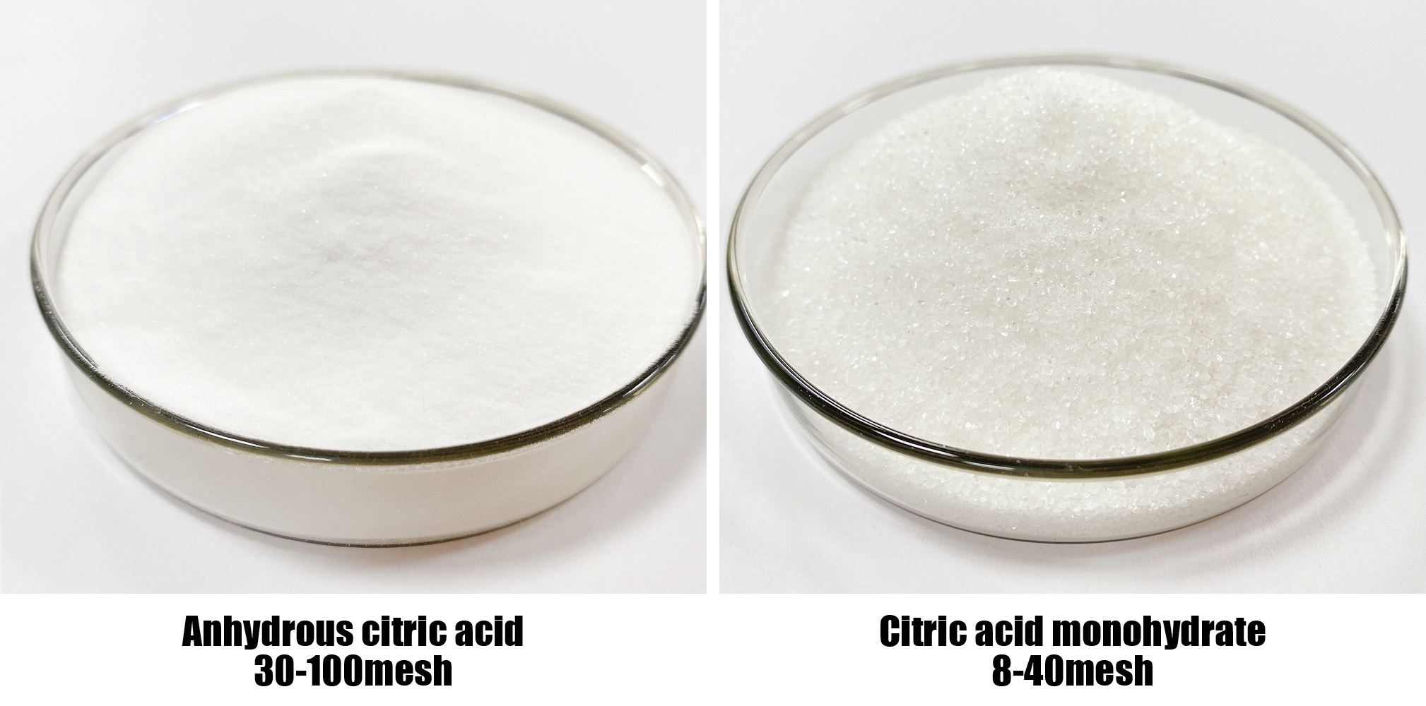 Lemon Star/Ensign/TTCA/RZBC Citric Acid Monohydrate 8-40/8-16mesh Citric Acid Anhydrous 10-40/30-100mesh