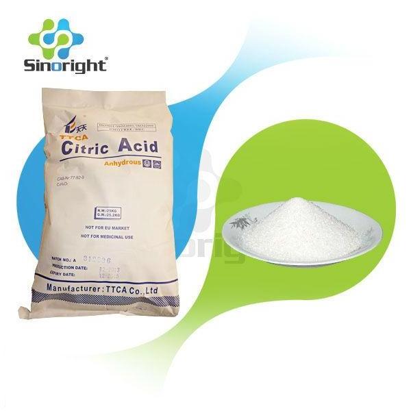 Fast Delivery High Purity Citric Acid Monohydrate Anhydrous Powder for Food Additives as sweetener