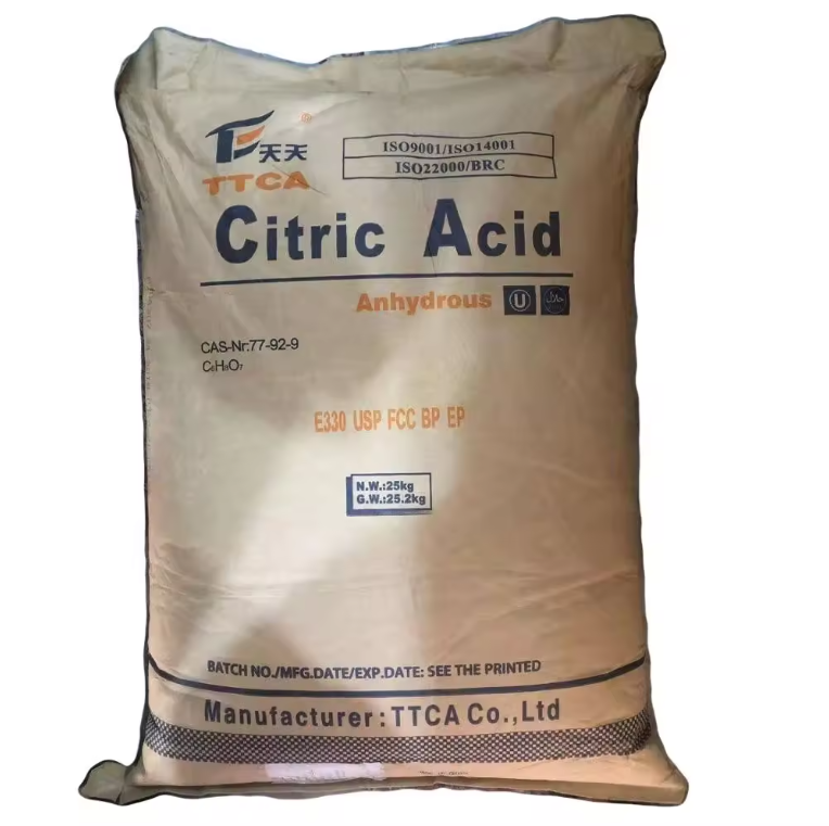 Citric acid monohydrate/anhydrous/Sodium citrate/Potassium citrate