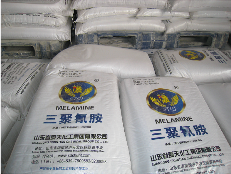 High Pressure Food Grade and Industrial Grade Melamine 99.8% Min CAS 108-78-1 Powder at Lower Price in Stock