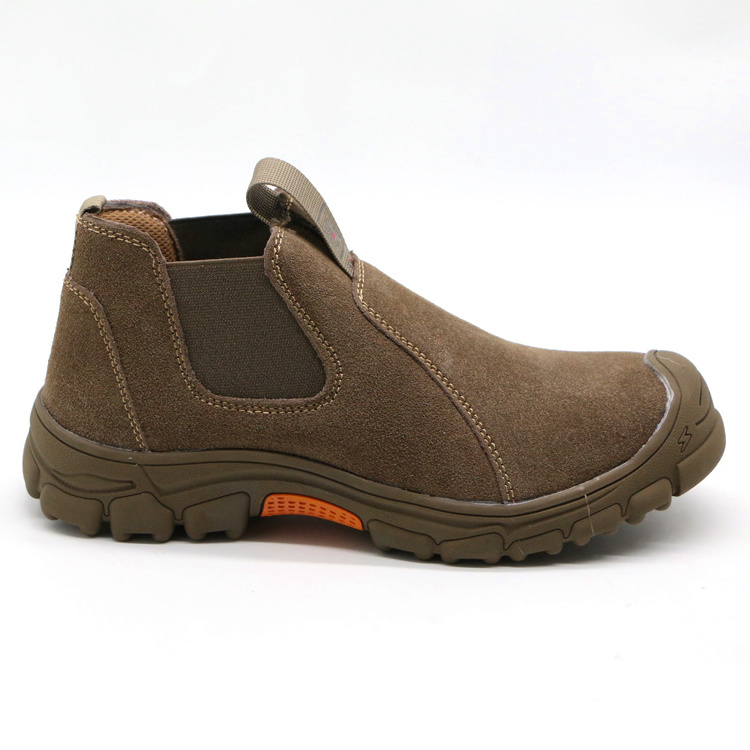 ENTE SAFETY 2023 new styles american industrial men leather rubber engineering steel toe cat cap boots women safety shoes