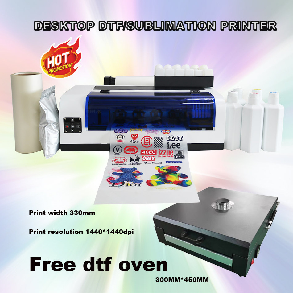 New Arrival A3 Brand New L1800 For Epson Dtf Printerl A3 Inkjet T-Shirt Heat Transfer Printing Machine Pet Film A3 Dtf Printer