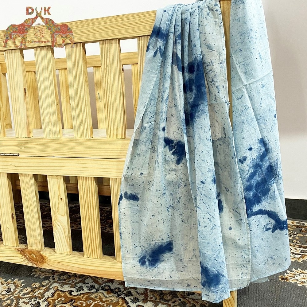 Manufacturer cotton stoles Tie dye shibori scarves Indian handmade stylish dupatta scarf for women