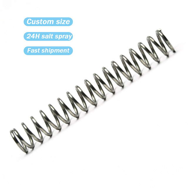 Wholesale Stainless Steel Bicycle Shock Absober Spiral  Spring Carbon Steel Titanium Bicycle Spiral Compression Spring