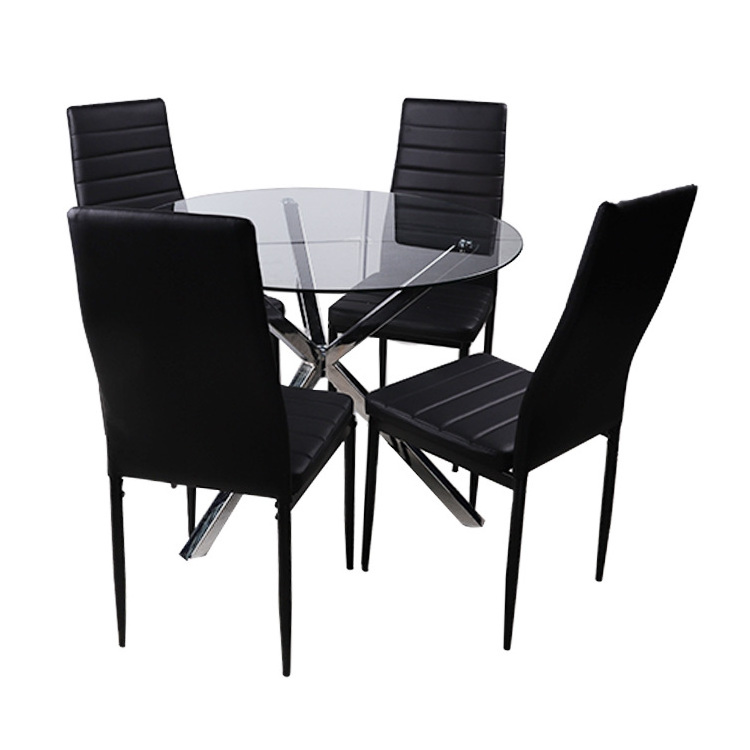 New design dining set with two and four chairs juego de comedor de cuatro puestos econmico comedor con 4 sill