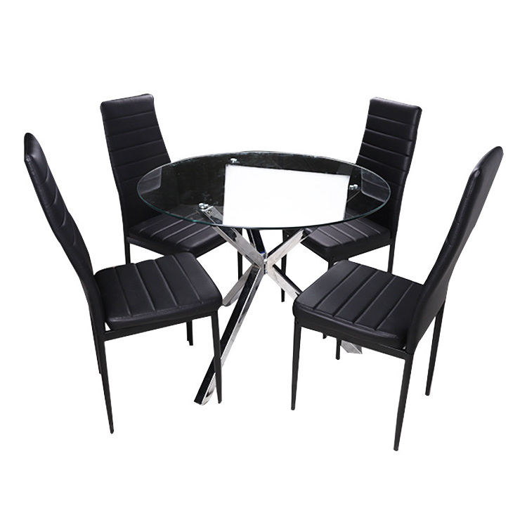 New design dining set with two and four chairs juego de comedor de cuatro puestos econmico comedor con 4 sill