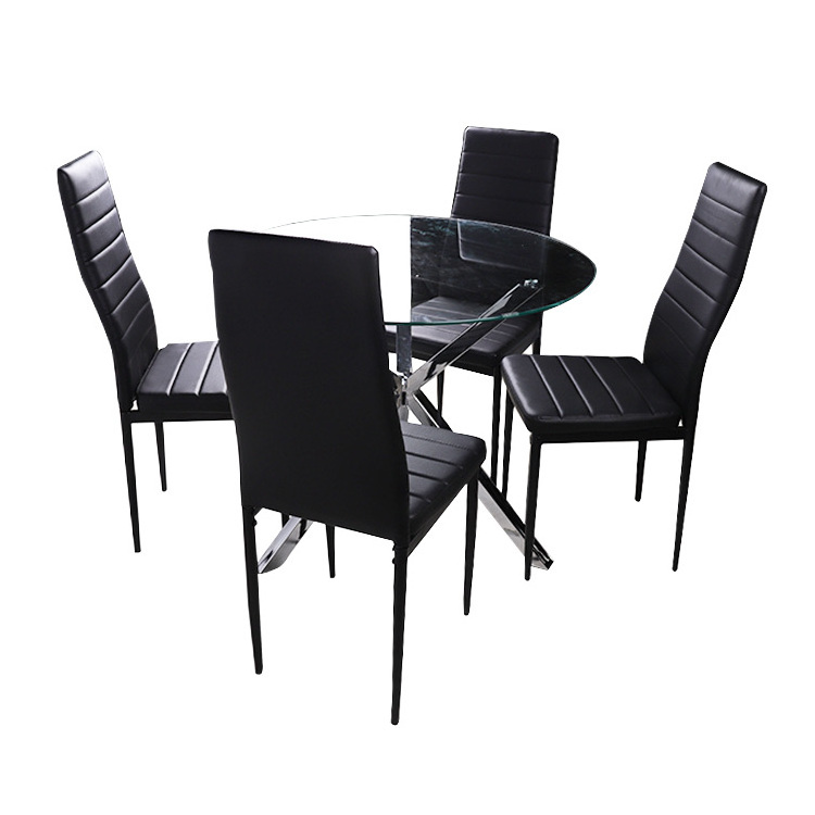 New design dining set with two and four chairs juego de comedor de cuatro puestos econmico comedor con 4 sill