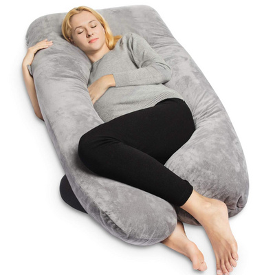 Pregnancy support pillow, Comfortable Full Body Pregnancy Pillow U Shaped Maternity Support Cushion