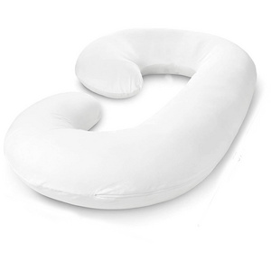 comfortable c shape full body pregnancy memory foam pillow for mom hugging pillow