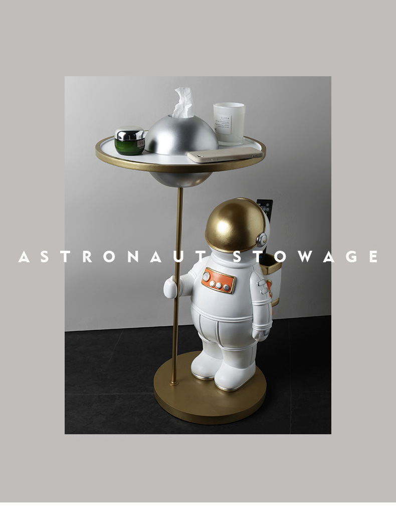 Creative hot astronauts landed to receive decoration living room home soft decoration tissue box room soft board decorations