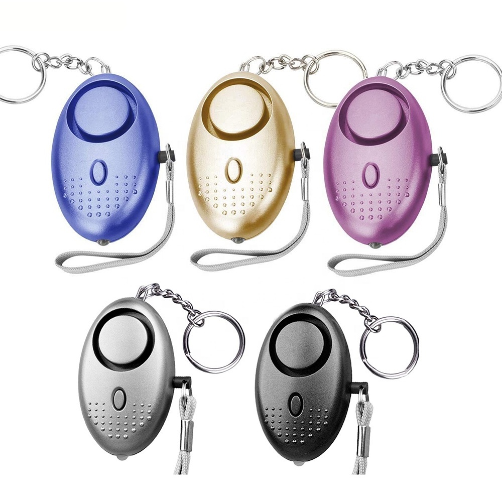 Hot Design Sage Devices Women Self Defense Keychain Anti Rape Emergency Security Alarm Personal Alarm