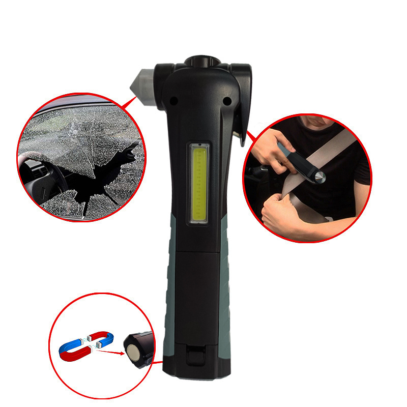 Multi-function Tools LED Torch Flashlight Hand Led Torch Flash Light Outdoor with alarm