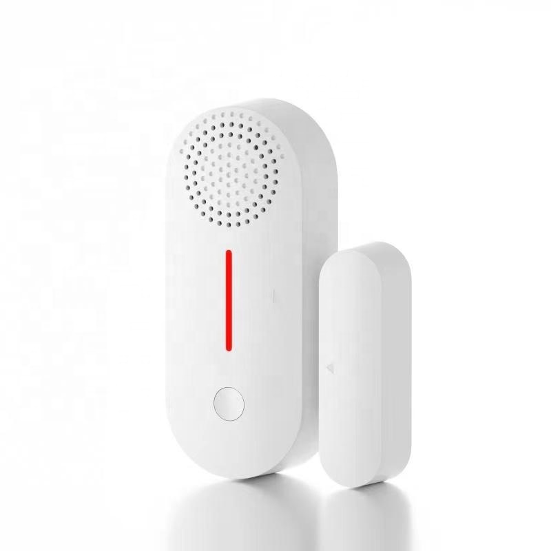 Tuya Smart WiFi Door Sensor Door Open Closed Detectors Wifi Home Alarm Compatible With Alexa Google Home Tuya APP