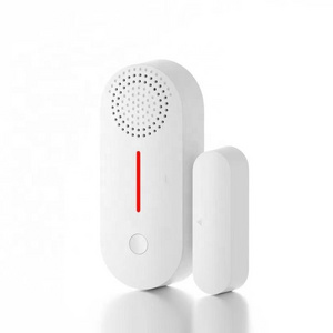 Tuya Smart WiFi Door Sensor Door Open Closed Detectors Wifi Home Alarm Compatible With Alexa Google Home Tuya APP