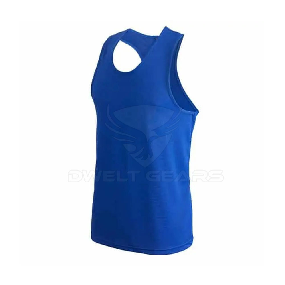 Wholesale Men Boxing vest Polyester Men Boxing Wear Singlets