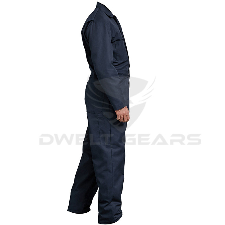 Flame Resistant Polyester Coverall Flame Retardant Welding Cotton Clothing Welder Pants Fire Resistant Welding coveralls