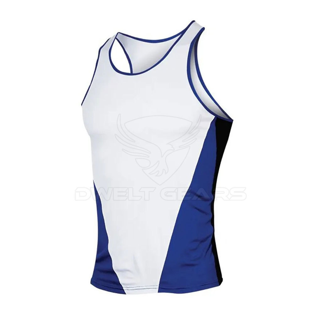 Wholesale Men Boxing vest Polyester Men Boxing Wear Singlets