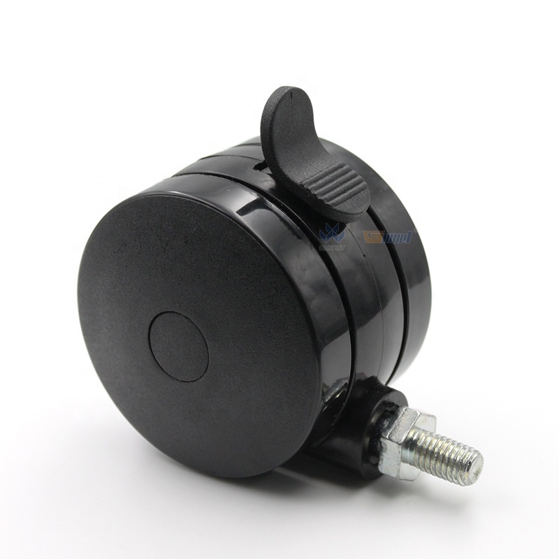 DWG-M011Wholesale of hardware accessories high grade durable and strength Heavy duty all black color caster wheel