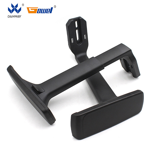 Plastic Computer Chair Adjustable Chair Armrest Parts AD-637 Replacement Universal Lifting Office Black Modern PU / PP / Metal