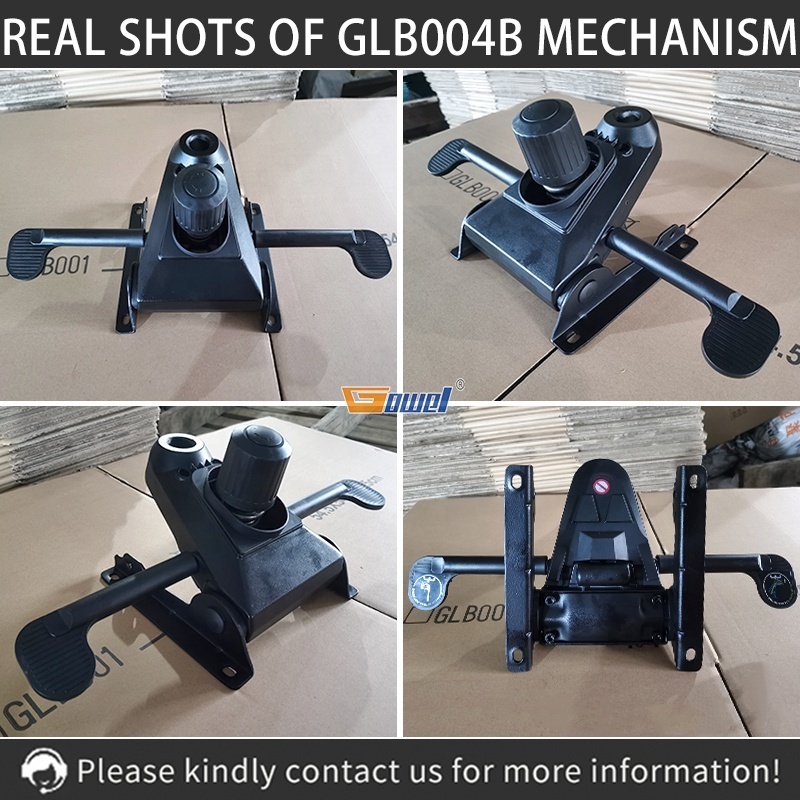 Furnitures parts and accessories low profile office chair tilt height adjustment replacement mechanism