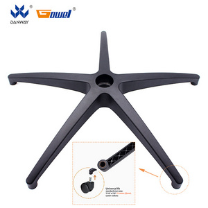 New Design 5 Star Office Chair Base Nylon Computer Chair Base Strong Swivel Chair Round Base PAH-H350