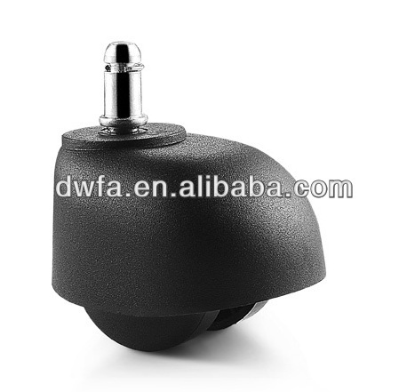 Furniture caster wheel for hardwood floors DWG-E007