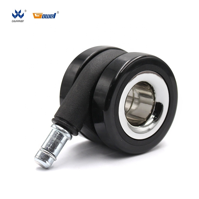 DWG-B022 Furniture Hardware Professional Design Office Chair Wheels Replacement High quality nylon swivel castors