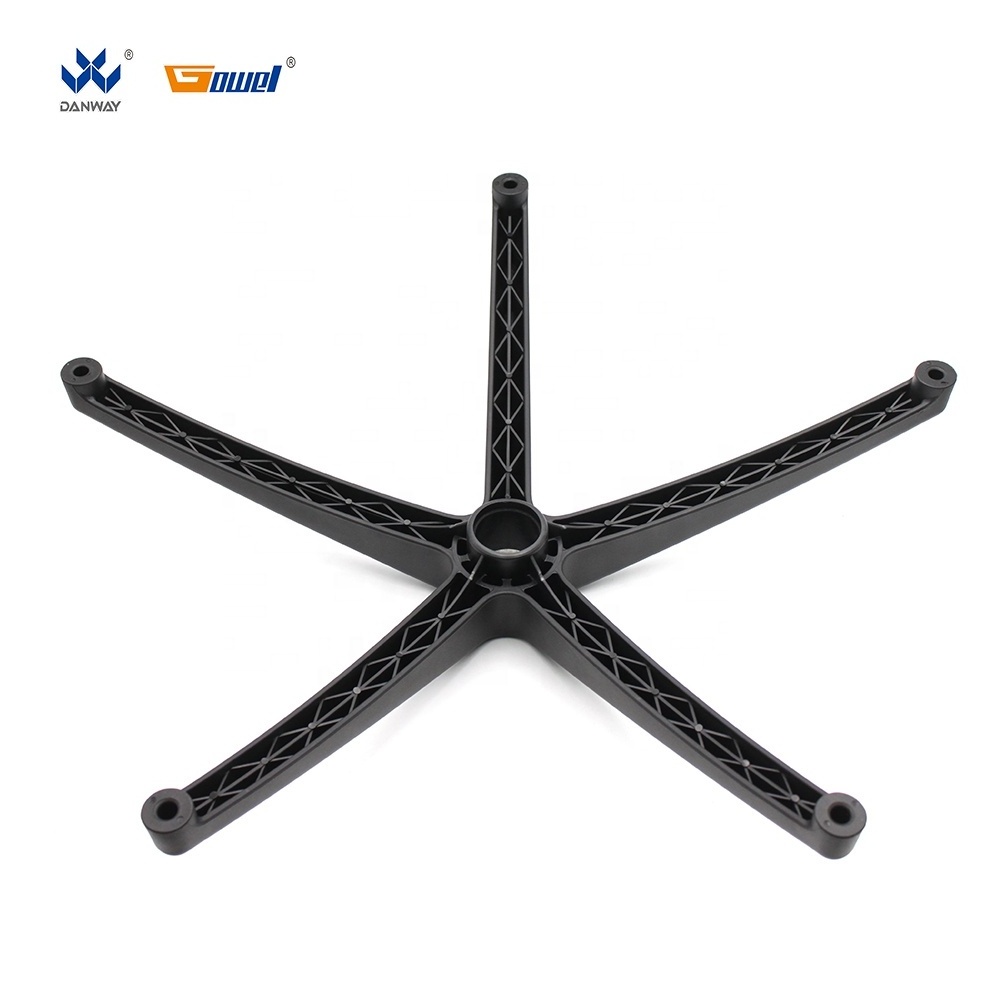 5 star plastic office modern furniture accessories swivel computer chair replacement legs base