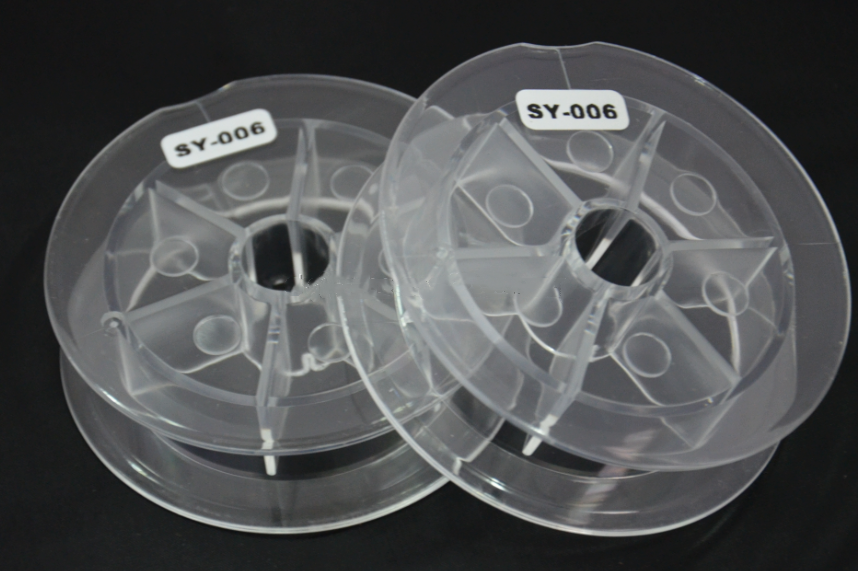 Fishing Line Spool Transparent Plastic Empty Spools SY-003