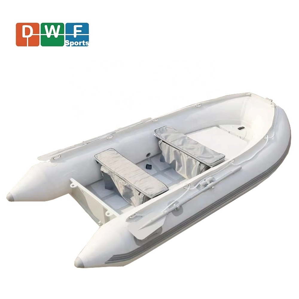 10.8 ft Inflatable Boat Inflatable Raft Fishing Tender Pontoon Boat