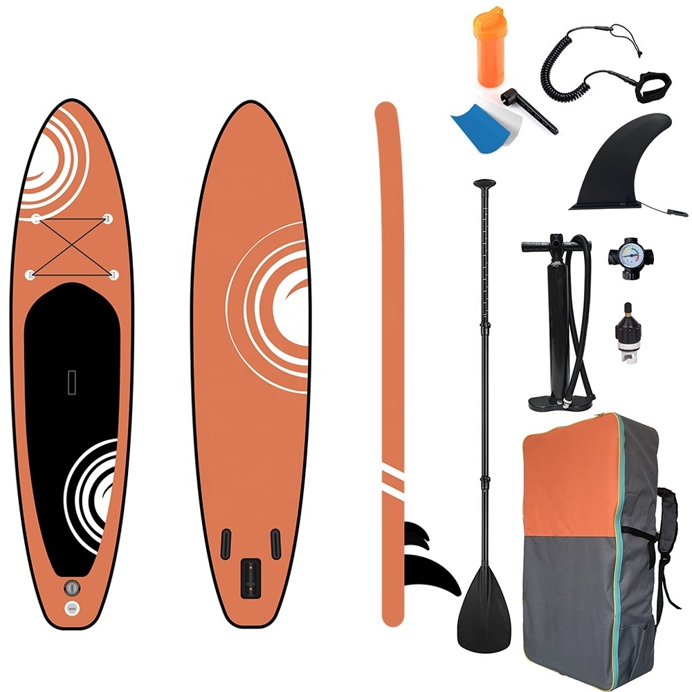 BSCI / EN2022 custom stand up board inflatable paddle board all round inflatable surfboard cheap SUP full set for wholesale isup