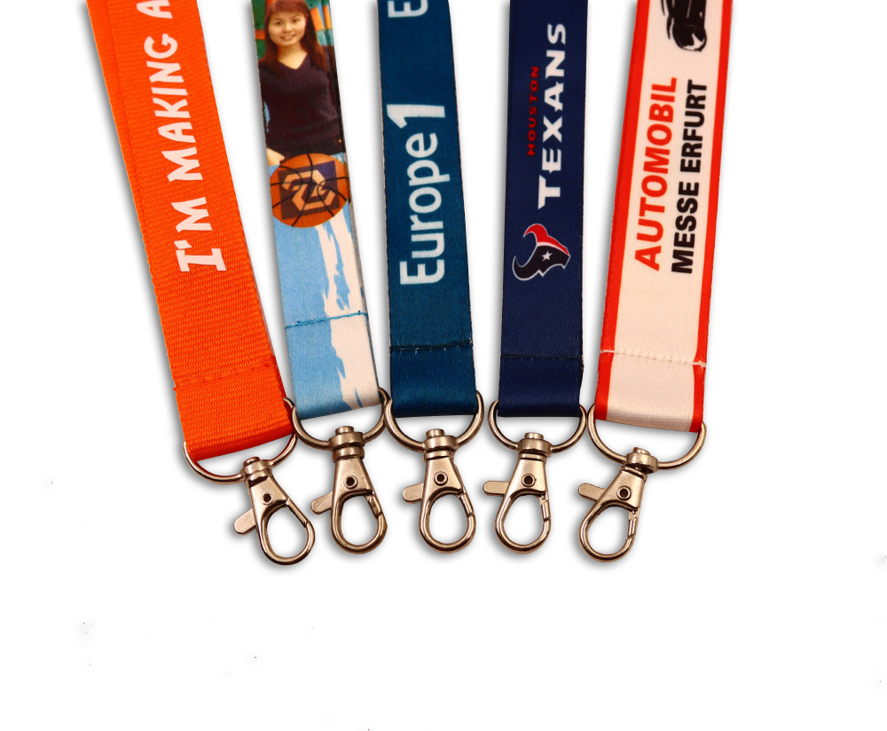 Hot Sale Sublimation Custom Keychain Lanyard With Logo Custom high quality lanyards