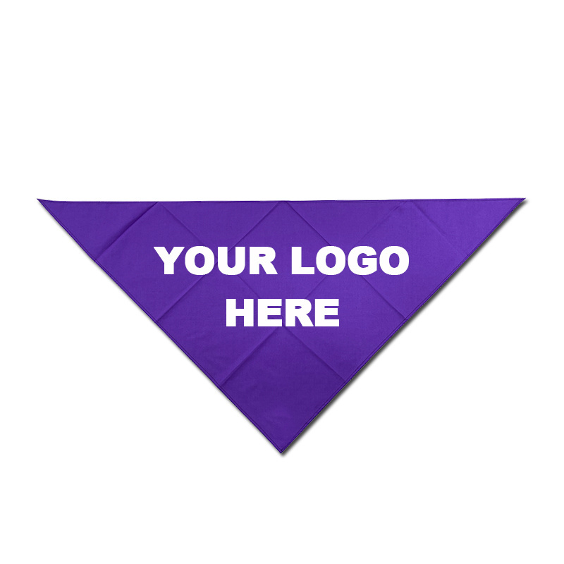 High Quality Outdoor Neckerchief Custom Logo  Polyester Cotton Neckerchief Scout Scarf For Summer Camp