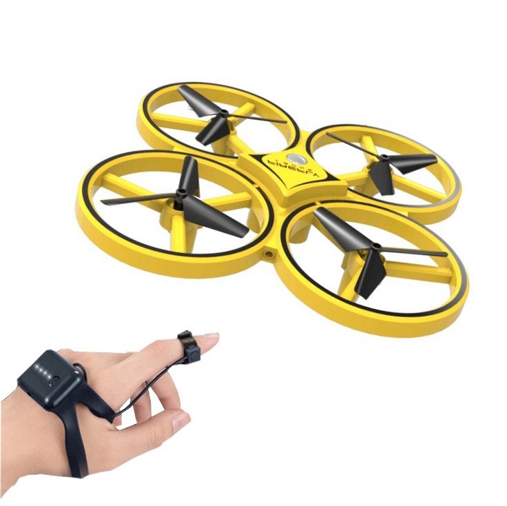 Dowellin 2.4G Gravity Sensor Watch Control Drone Mini UFO Drone for Kids