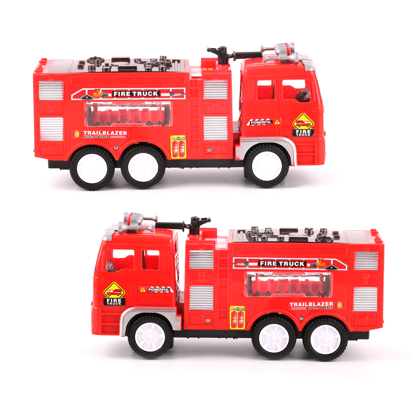 Dowellin Electric Car Small Fire Truck with LED Light and Music for Kids