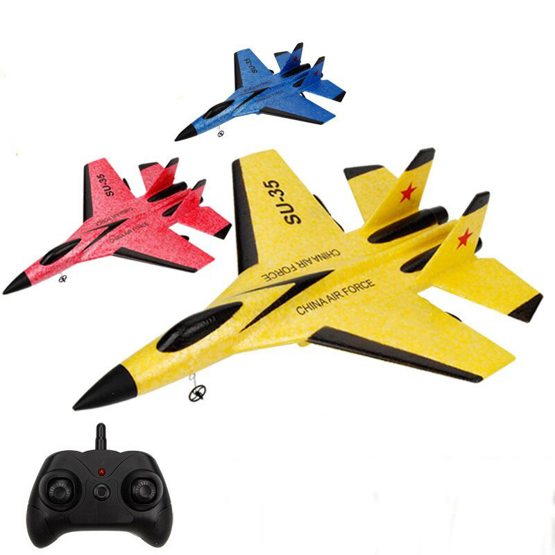 DWI Dowellin 2.4G RC Airplane EPP Jet Plane Remote Control Foam Plane for Kids