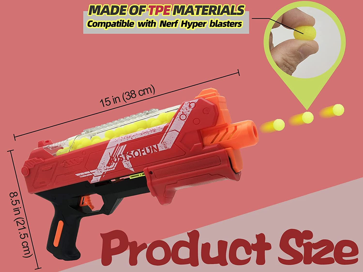 DWI Dowellin foam bullet gun soft bullet foam balls toy soft ball toy gun blasters with Protective glass Soft dart gun