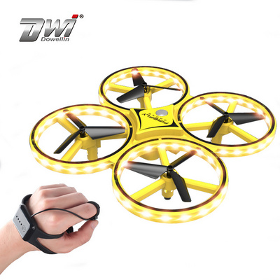 Dowellin 2.4G Gravity Sensor Watch Control Drone Mini UFO Drone for Kids