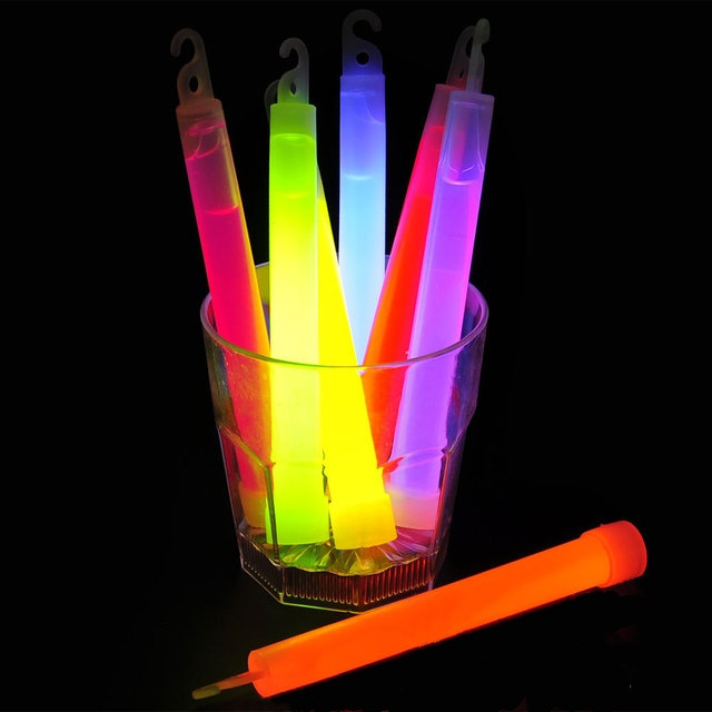 Concert light up sticks 6 inch Party LED Glow Stick with Lanyard