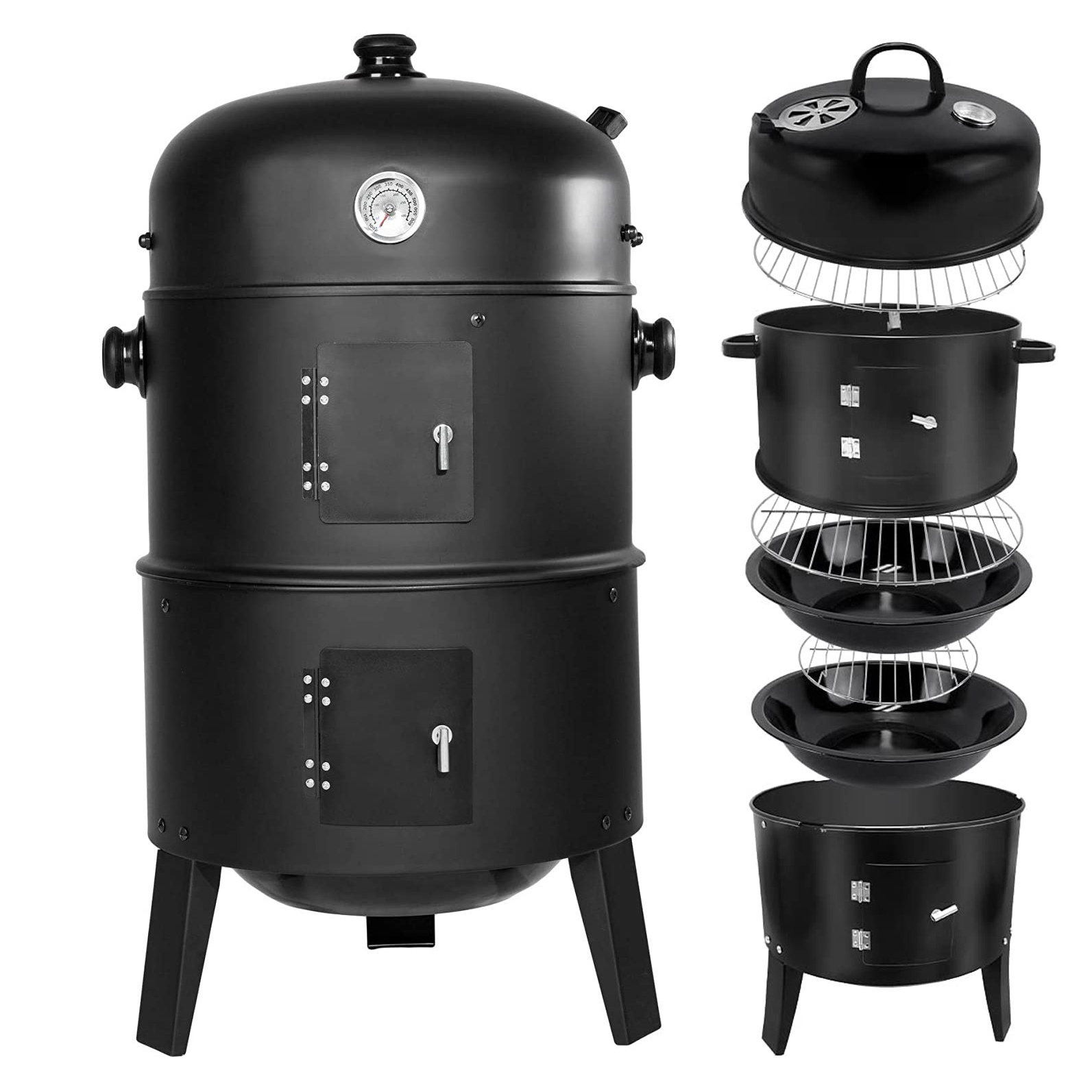 Outdoor Island Kitchen Stone Barbecu Charbon Barbicue Kamodo Fire Pit Grill Pellets Vertical Barbecue Grill Bbq Smoker