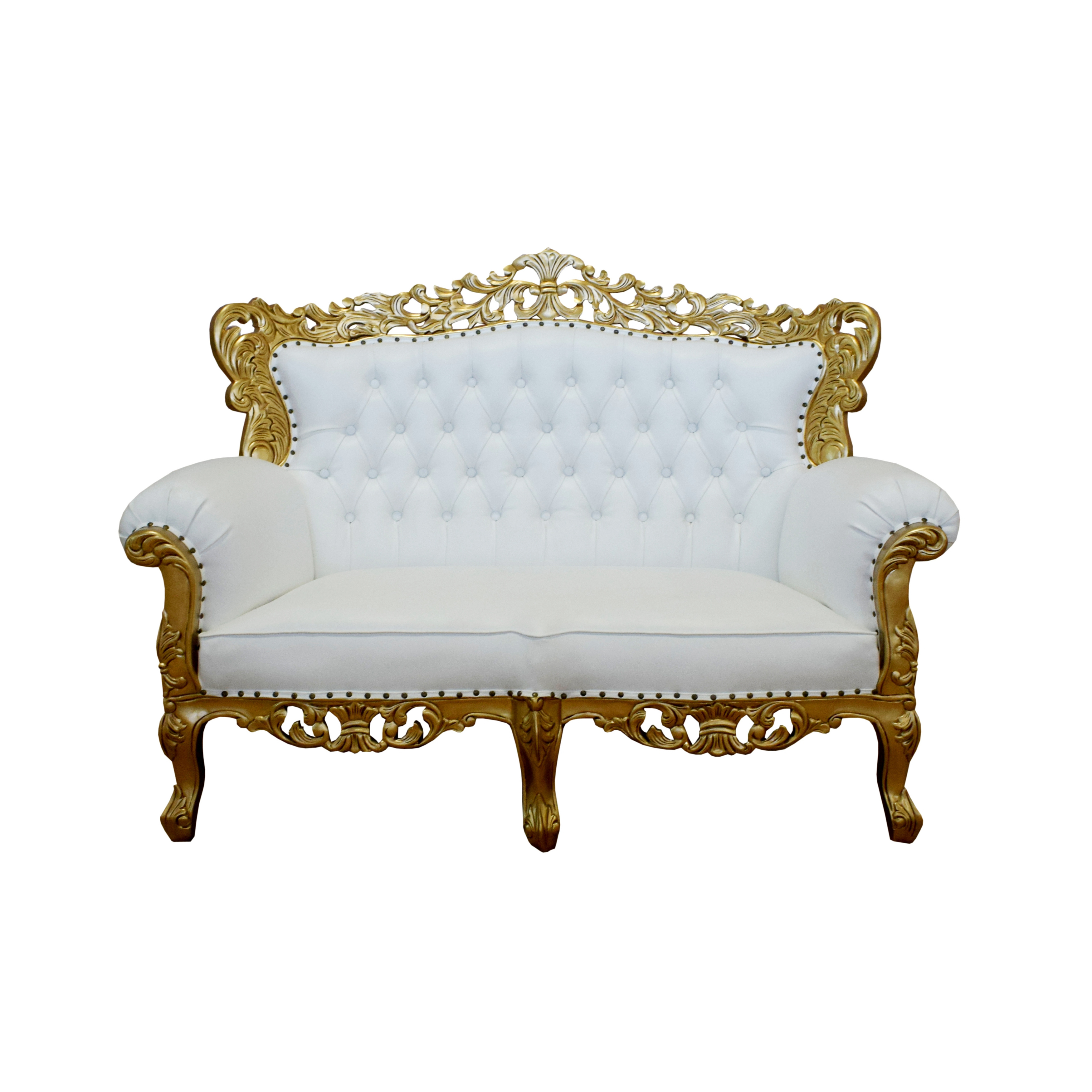 High Quality Furniture Baroque Sofa 2 Seats for Living Room Furniture