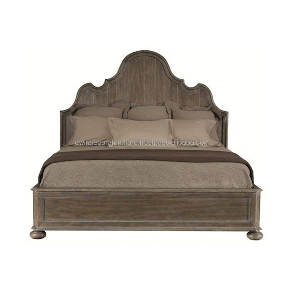 BEDROOM FURNITURE - SOLID WOOD FURNITURE MINDI BED FRENCH STYLE