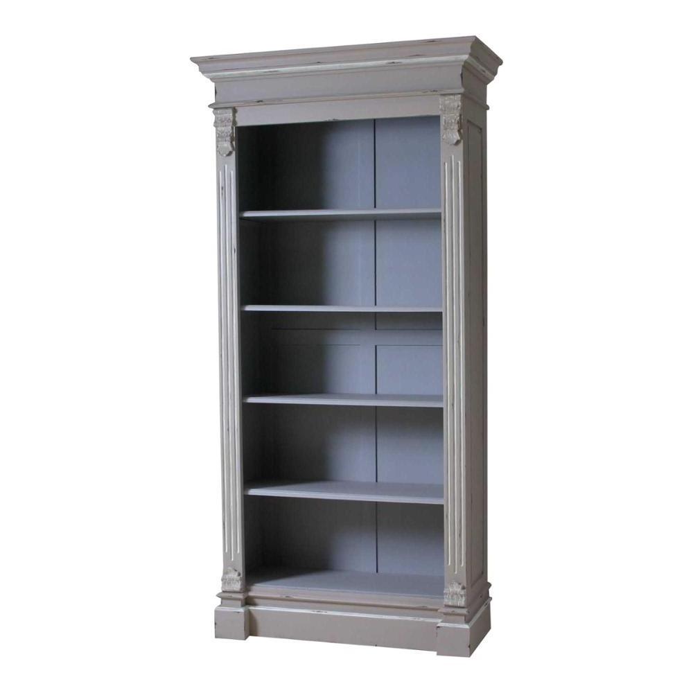 French Furniture Open Bookcase 4 Shelves - French Provincial Bookcase Furniture Indonesia