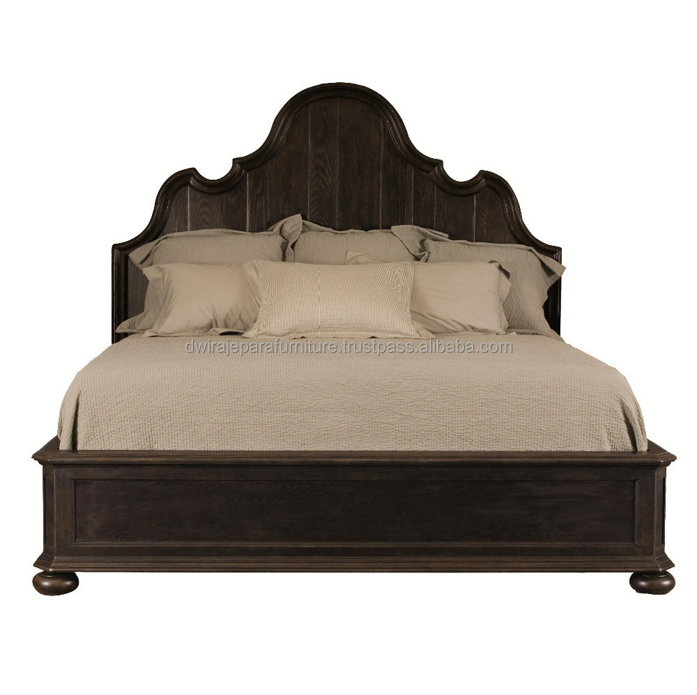 BEDROOM FURNITURE - SOLID WOOD FURNITURE MINDI BED FRENCH STYLE