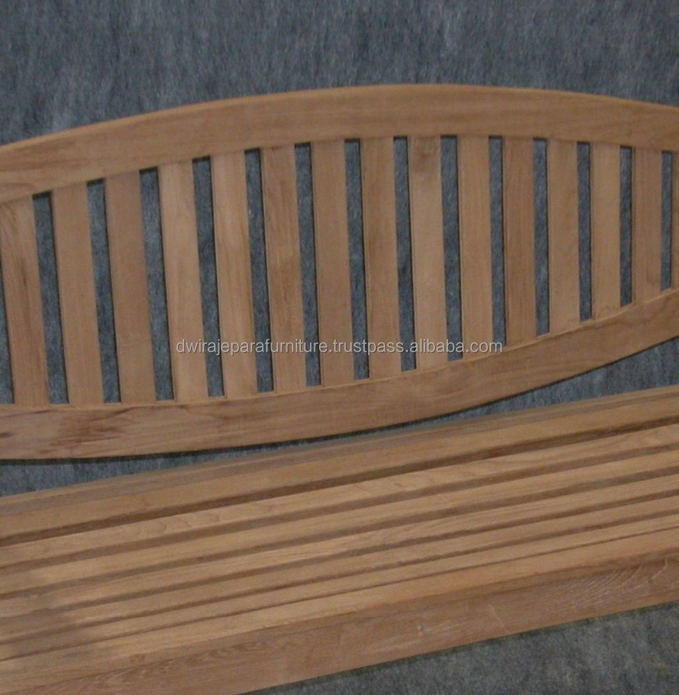 Garden Furniture Indonesia - Teak Outdoor Furniture Lion Oval Bench