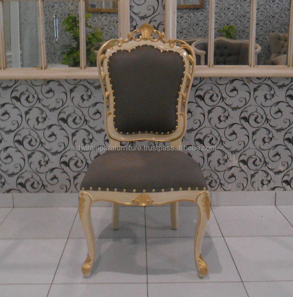 Luxury Furniture Carved Wooden Dining Chair