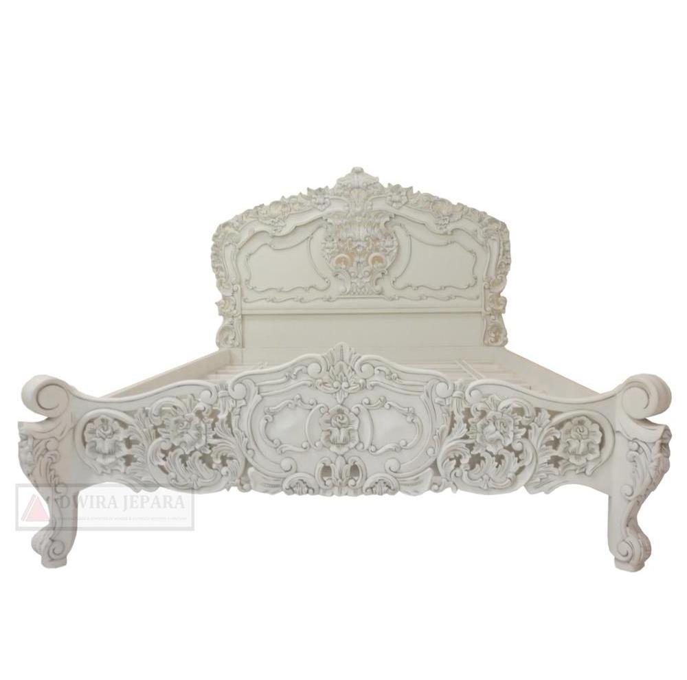 Mahogany Rococo Bedroom set Furniture